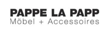 Logo vo Pappe la Papp, Möbel + Accessoires